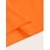 imageVerdusa Womens Casual Sleeveless Square Neck High Waist Rib Knit Tank Long DressOrange