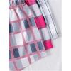 imageVerdusa Girls 3pack Plaid Print Elastic Waist Casual ShortsPink Blue Grey