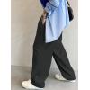 imageVerdusa Mens Casual Loose Wide Leg Pants Lightweight Trousers with Slant PocketsBlack