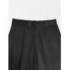 imageVerdusa Mens Casual Loose Wide Leg Pants Lightweight Trousers with Slant PocketsBlack