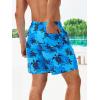 imageVerdusa Mens Casual Paisley Print Drawstring Waist Shorts Summer Beach ShortsBlue