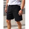 imageVerdusa Mens Straight Leg Denim Shorts Casual Jean Shorts with PocketsBlack