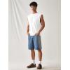 imageVerdusa Mens Straight Leg Denim Shorts Casual Jean Shorts with PocketsDark Wash