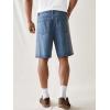 imageVerdusa Mens Straight Leg Denim Shorts Casual Jean Shorts with PocketsDark Wash