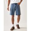 imageVerdusa Mens Straight Leg Denim Shorts Casual Jean Shorts with PocketsDark Wash