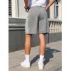 imageVerdusa Mens Straight Leg Denim Shorts Casual Jean Shorts with PocketsGrey