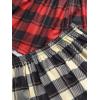 imageVerdusa Womens Elastic Waist Pajama Bottom Sleepwear Lounge ShortRed Black White