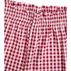 imageVerdusa Womens Plaid Boxer Shorts Elastic Waist Lettuce Trim Printed Wide Leg Loose Casual Gingham Shorts TrendyRed and White