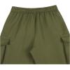 imageVerdusa Mens Baggy Cargo Pants Drawstring Elastic Waist Flap Pockets Loose PantsArmy Green