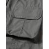 imageVerdusa Mens Cargo Pants Elastic Wasit Workout Joggers Tactical Pro Club Sweat Bottoms with PocketsGrey