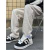 imageVerdusa Mens Drawstring Elastic Waist Split Side Loose Pants JoggersKhaki