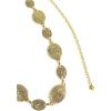 imageVerdusa Womens Golden Metal Decor Carved Floral Design Waist Chain BeltGolden1