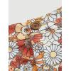 imageVerdusa Womens 70s Boho Floral Print High Waist Wide Leg Pants Hippie PantsFloral Multi