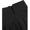 imageVerdusa Womens Y2K Low Waist Pleated Short A Line Skater SkirtBlack Pleated