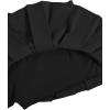 imageVerdusa Womens Y2K Low Waist Pleated Short A Line Skater SkirtBlack Pleated