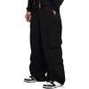 imageVerdusa Mens Casual Pocket Side Drawstring Waist Loose Joggers Cargo PantsBlack
