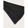 imageVerdusa Womens Bell Bottom Wide Leg Lace Pants Y2K Mesh Goth Flare Pants Party ClubwearBlack