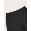 imageVerdusa Womens Bell Bottom Wide Leg Lace Pants Y2K Mesh Goth Flare Pants Party ClubwearBlack