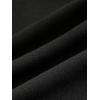 imageVerdusa Womens Bell Bottom Wide Leg Lace Pants Y2K Mesh Goth Flare Pants Party ClubwearBlack Bow