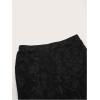 imageVerdusa Womens Bell Bottom Wide Leg Lace Pants Y2K Mesh Goth Flare Pants Party ClubwearBlack Sheer