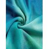 imageVerdusa Womens Midi Skirt Mesh Tie Dye High Waisted Bodycon Fishtail SkirtBlue