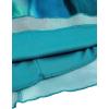 imageVerdusa Womens Midi Skirt Mesh Tie Dye High Waisted Bodycon Fishtail SkirtBlue
