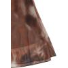 imageVerdusa Womens Midi Skirt Mesh Tie Dye High Waisted Bodycon Fishtail SkirtBrown