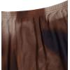 imageVerdusa Womens Midi Skirt Mesh Tie Dye High Waisted Bodycon Fishtail SkirtBrown