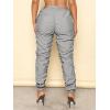 imageVerdusa Womens Tie Side High Waist Cargo Pants Cropped Sweatpants Jogger with PocketGrey