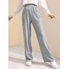 imageVerdusa Girls Causal Elastic Waist Sweatpants Straight Leg Joggers with PocketsLight Grey