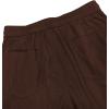 imageVerdusa Mens Casual Drawstring Elastic Waist Wide Leg Pants Long Trousers with PocketsBrown