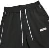 imageVerdusa Mens Track Pants Straight Leg Acitve Streetwear Elastic Waist Parachute Pants with PocketsBlack