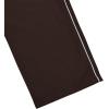imageVerdusa Mens Track Pants Straight Leg Acitve Streetwear Elastic Waist Parachute Pants with PocketsDark Brown