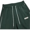 imageVerdusa Mens Track Pants Straight Leg Acitve Streetwear Elastic Waist Parachute Pants with PocketsDark Green