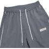 imageVerdusa Mens Track Pants Straight Leg Acitve Streetwear Elastic Waist Parachute Pants with PocketsGrey