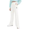 imageVerdusa Girls Causal Elastic Waist Sweatpants Straight Leg Joggers with PocketsWhite