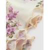 imageVerdusa Womens Floral Print High Waist Bodycon Ruffle Hem Fishtail Long SkirtApricot
