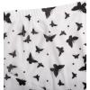 imageVerdusa Womens Floral Print High Waist Bodycon Ruffle Hem Fishtail Long SkirtButterfly White