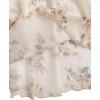 imageVerdusa Womens Floral Print High Waist Bodycon Ruffle Hem Fishtail Long SkirtYellow