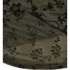 imageVerdusa Womens Plus Size Skirts High Waist Split Side Sheer Mesh A Line Long SkirtGoth Green