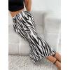 imageVerdusa Womens High Waist Graphic Print A Line Pleated Long SkirtMulticolor