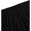 imageVerdusa Womens Renaissance Flowy Fairy Skirt Y2k Contrast Lace Layered Asymmetrical Midi SkirtsDark Black