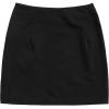 imageVerdusa Womens Split Hem Zipper Side Bodycon Mini SkirtBlack
