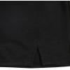 imageVerdusa Womens Split Hem Zipper Side Bodycon Mini SkirtBlack