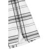 imageVerdusa Womens Split Hem Zipper Side Bodycon Mini SkirtPlaid White