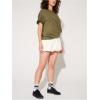 imageVerdusa Womens Y2k Bubble Skirts Pleated High Waist Puffy A Line Flared Mini SkirtWhite