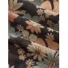 imageVerdusa Womens Bell Sleeve Lettuce Trim Mock Neck Floral Mesh Top Crop T ShirtBlack