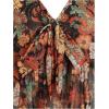 imageVerdusa Womens Paisley Boho 70s Mesh Tops Western Outfits Lettuce Trim Peplum V Neck Long Sleeve Blouse TopBlack
