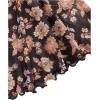 imageVerdusa Womens Paisley Boho 70s Mesh Tops Western Outfits Lettuce Trim Peplum V Neck Long Sleeve Blouse TopFloral Black