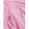 imageVerdusa Womens Ruched Ruffle Trim Asymmetrical Bodycon Mini Mesh SkirtPink